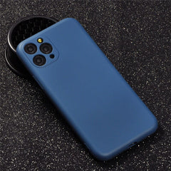 TIKITAKA Candy Color Phone Case For iPhone 11 11Pro Max Liquid Silicone Solid Plain For iPhone 11 Case Soft TPU Back Cover Shell