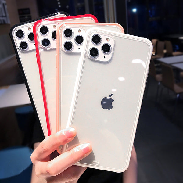 Transparent Silicone Phone Case For iPhone 11 11Pro 11Pro Max X XS XR XS Max 8 7 6 6SPlus Ultra-thin Clear protection Back Cover