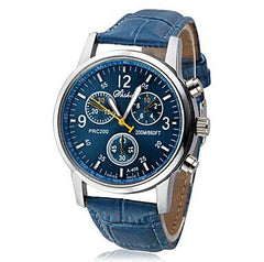 New Hot Retro Relojes Masculino Quartz Casual Watch Fashion Men's Watch Leather Simulation High Quality Erkek Kol Saati
