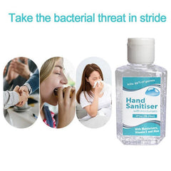 60ml Mini Hand Sanitizer Hand Cleaner Gel Anti-Bacteria Moisturizing Disposable Waterless Household Cleaning Supplies