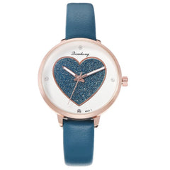 Women Watches Fashion Leather Belt Band Ladies Quartz Wrist Watch Starry Sky Round Dial Roman Clock Rhinestone Gift Montre Femme