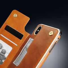 Luxury Leather Card Wallet Cases For iPhone 11Pro XS Max X XR 8 7 6 6S Plus Card Slot Soft Silicone shockproof Back Cover Capa