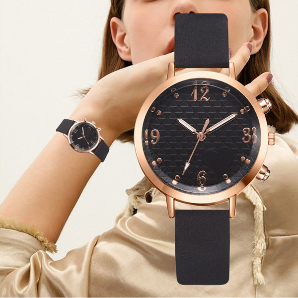 Best Women Watches Creative Roman Numerals Dial Ladies Quartz Wristwatch Fashion Strap Clock Casual Gift Jewelry Bayan Saat@50