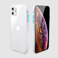Fashion Transparent Silicone Phone Case For iPhone 11 X XS XR XS Max 8 7 Plus 6 6S Shockproof Bumper Full protection Back Cover