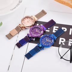 Women Watches Luxury Magnetic Strap Female Clock Quartz Wristwatch Fashion Ladies Wrist Watch Rose Gold Zegarki Damskie*M