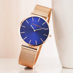 Luxury Men Watch Full Steel Quartz ROSE GOLD Wrist Watches Men's Watch Retro Relojes Hombre Watch Fashion Clock Relohio Watches