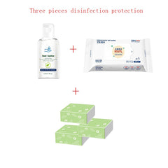 300ml Anti Bacterial Disposable Hand Sanitizer Hand Disinfection Gel Quick-Dry Handgel 75% Ethanol for Kids Adults Home Bathroom