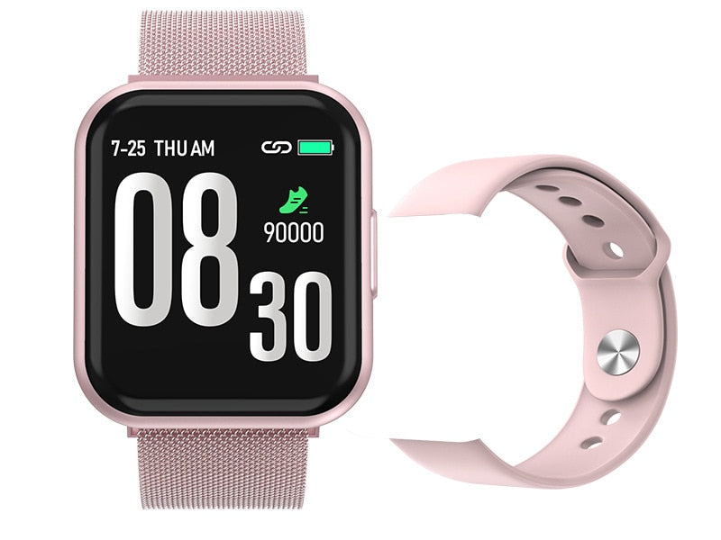 MKS6 Smartwatch IP67 Waterproof Wearable Device Bluetooth Pedometer Heart Rate Monitor Color Display Smart Watch For Android/IOS