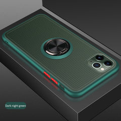 Ring Armor Case For Apple iPhone 11 Pro Max XR Xs Max 8 7 6 6s Plus X Transparent Magnetic Anti Shock Impact Case For iPhone 11