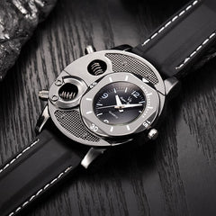 Luxury Sport Men's Watch Large Dial Movement Quartz Watches V8 Military Silicone Relogio Masculino Erkek Kol Saati Drop Shipping