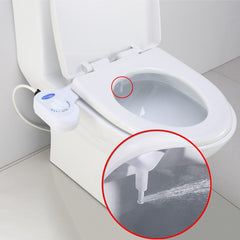 Non-Electric toilet bidet Seat Attachment Self-Cleaning Nozzle-Single Water Bidet Sprayer Mechanical Washing Toilet Washing Gun