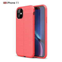 PU Leather Phone Case For iPhone 11 11 Pro Max Back Cover Luxury Silicon Bumper Phone Case on For iPhone 11 Pro Fundas Cases