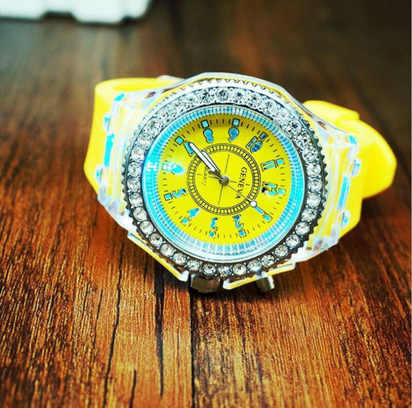 Fashion Men's Watch Outdoor Silicone LED Illuminated Colorful Sports Watches Quartz Watches Relogios Masculino