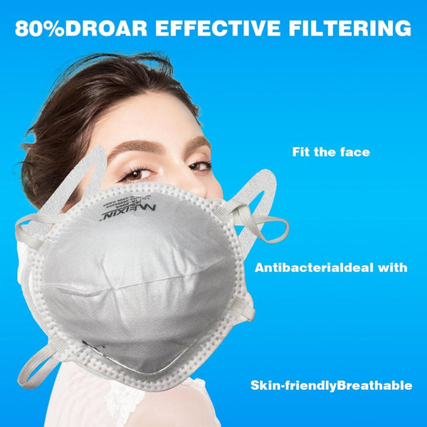 KN95 Anti-Fog Headband  Round Mask Dust Mask Anti Pm2.5 Anti Influenza Bicycle
