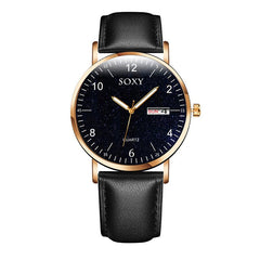 Top Brand Luxury Fashion Men's Watch Quartz Watches Casual Slim Sports Clock Relogio Masculino Calendar Luminous