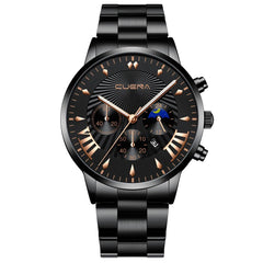 Cassic Watch Men Fashion 2020 Crystal Stainless Steel Analog Quartz Wrist Watch Business Alloy Belt Clock Relogios Masculino @50