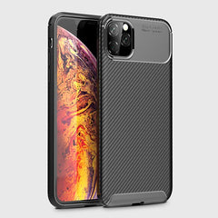 Luxury Case for iPhone 11 Silicone Phone Case for iPhone 11 Pro Max 2019 Carbon Fiber Protective Cover for iPhone XR X XS Max