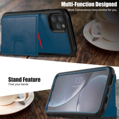 Luxury Magnetic Flip Wallet Case For iPhone 11 Pro XS Max XR X 6 6S 7 8 Plus Cases Hybrid Tough Armor Slide Card Holder Cover