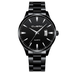 Business Men Watch Analog Quartz Sport Watch Mens Watches Alloy Case Synthetic Stainless Steel Top Brand Luxury Masculino Reloj