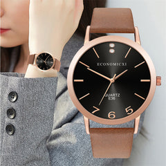 New Fashion Women Romantic Business Dial Wrist Watch Casual Luxury Top Brand Leather Rhinestone Watches Clock Relogio Feminino