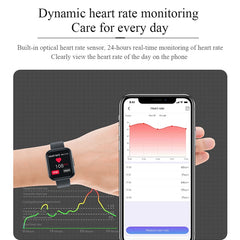 KS8 Smart Watch Activity Fitness Pedometer Health Heart Rate Sleep Tracker ip67 Waterproof Sport watch for Men Women smartwatch