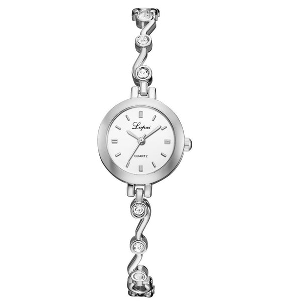 Cassic Lvpai Women Watches Small Scale Dial Ladies Quartz Wristwatch Rhinestone Alloy Strap Casual Clock Gift Zegarki Damskie@50