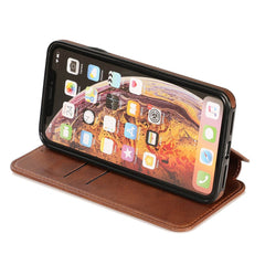 Magnetic Wallet Flip PU Leather Phone Case For Iphone XS Max XR XS 8 7 6 6S Plus Holder Card Slot Shockproof Full Fitted Cover