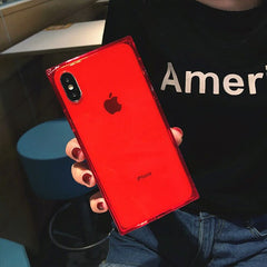 Fashion Clear Phone Case For iPhone 11 Pro X 6 6S 7 8 Pls XS Max XR Cases Silicone Tpu Soft Transparent Cover Coque For iphone X
