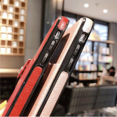 Leather Wallet Phone Case For iphone X XR XS Max 6 6s 7 8 Plus Coin Purse Card Holder Protection Phone Bag Cases With lanyard