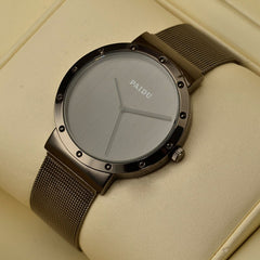 Luxury Full Steel Watches Paidu Men Watch Fashion Elegant Hombre Wristwatch Clock Quartz Reloj Male Masculine Relojes msfashion