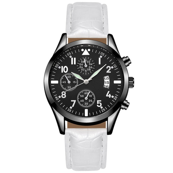 NEW Men Watches Men's Sports Quartz Wristwatch Man Leather Belt Clock Military Wrist Watches Top Luxury Brand Relogio Masculino*