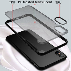 Shockproof Armor Case For Apple iPhone 11Pro Max X XS Max XR 7 8 6 6s Plus TPU Silicone Protective lens Transparent Back Cover