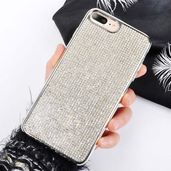 Bling Rhinestone Case For iphone 11 XS Max XR X Case For iphone 6s 6 8 7 plus X 11 Pro Max Cover Fashion Glitter Soft Cases