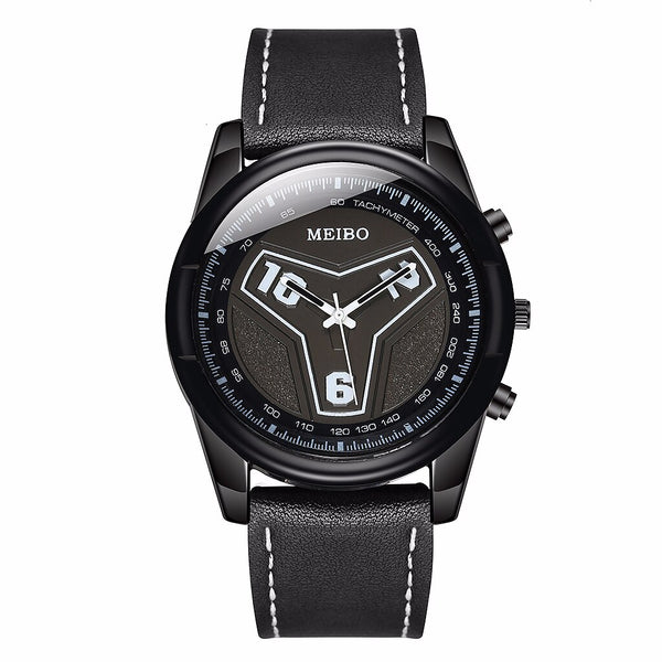 MEIBO Watch Top Brand Watch Men Watches Fashion Waterproof Clock Man Watches Military Luxury Men's Watch Montre Homme 2019