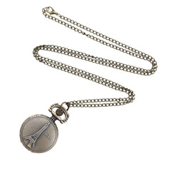 Vintage Charm Black Unisex Fashion Roman Number Quartz Steampunk Pocket Watch Women Man Necklace Pendant with Chain Gifts @50