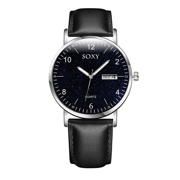 Top Brand Luxury Fashion Men's Watch Quartz Watches Casual Slim Sports Clock Relogio Masculino Calendar Luminous