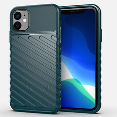 Solid Color Stripe Phone Case For iPhone 11 11 Pro MAX XR X XS Max 7 8 6 6S Plus Soft Silicone Bumper Armor Shockproof Back Case