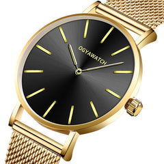Luxury Men Watch Full Steel Quartz ROSE GOLD Wrist Watches Men's Watch Retro Relojes Hombre Watch Fashion Clock Relohio Watches