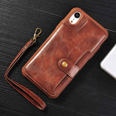 Vintage PU Leather Phone Case For iPhone XR XS Max Case Multi Card Holders Back Cover Wallet For iPhone 6 6s 7 8 Plus X Cases