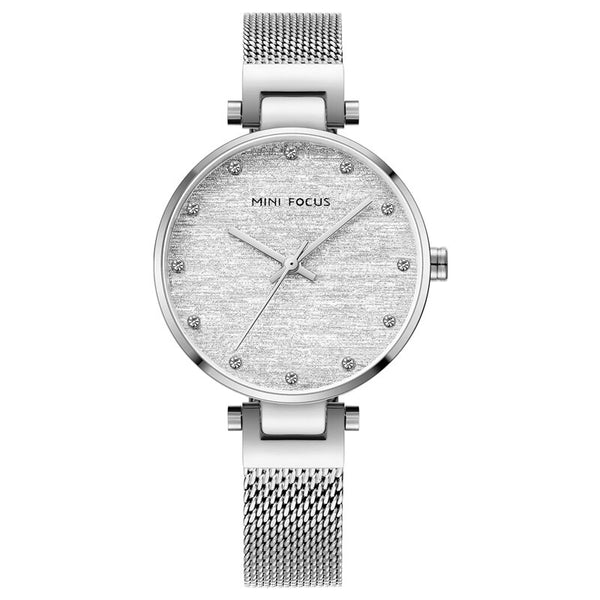MINIFOCUS Girls Watches Womans Top Brand Luxury 2019 Black Rose Gold Watch Women Quartz Stainless Steel Women's Watch Ladies