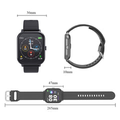 MKS5 Smart Watch Waterproof Fitness Sport Watch Heart Rate Tracker Call/Message Reminder Bluetooth Smartwatch For Android iOS