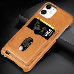 Slim PU Leather Case For iPhone 11Pro Max XR XS Max X 8 7 6 6S Plus card holder Wallet Hybrid Shockproof Full Protect back Cover