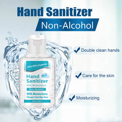 Disposable alcohol-free hand sanitizer with 75% alcohol content 60ml kills 99% of germs