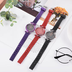 Women's Watches Designer Starry Sky Quartz Ladies Watches Rhinestone Watch Women Luxury Wristwatches NEW Relojes Para Mujer@50