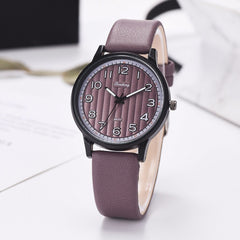 Featured Women Watches Dot Dial Ladies Fashion Quartz Wristwatch Fashion Leather  Strap Clock  Casual Dress Zegarki Damskie@50