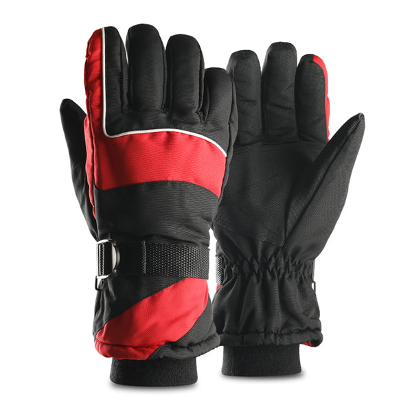 New Men/Women Ski Gloves Waterproof Warm Snowboard Gloves Winter Riding Motorcycle Snow Windstopper Camping Leisure Mittens D35