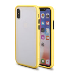 Silicone Frame Phone Case For iPhone 11 XR XS Max X 8 7 6 6S Plus Matte Transparent Protection Back Cover For iPhone 11Pro Max