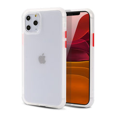 Transparent Armor case for iphone 11Pro Max X XR XS Max 7 8 6 6sPlus Colorful Silicone Frame Shockproof Back cover For iphone 11