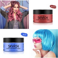 100g Disposable Hair Styling DIY Hair Color Wax Hair Coloring Not Hurt Hair Mud Paste Dye Cream Fast Hair Coloring Product TSLM2