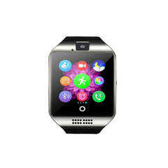 Q18 Passometer Smart Watch With Touch Screen Camera Support TF Card Bluetooth SmartWatch Smart Watches For Android/iOS Phone